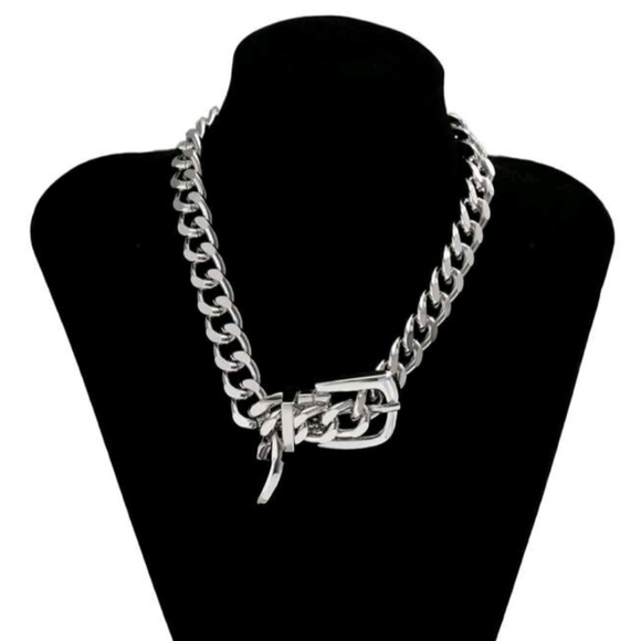 Silver Chain Necklace - Picture 3 of 4